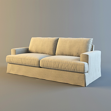 Elegant Busnelli Four: Perfect Comfort & Style 3D model image 1 