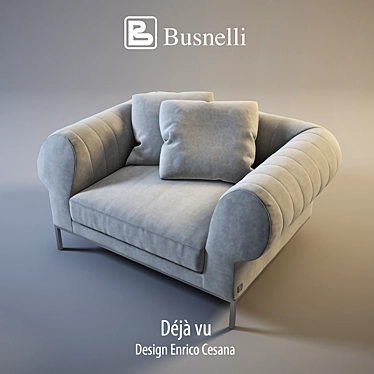 Busnelli Deja Vu Chair 3D model image 1 