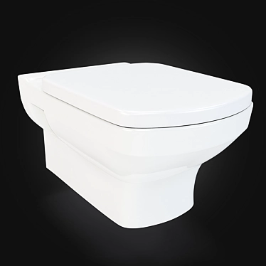 Roca Dama Senso Wall Hung Toilet 3D model image 1 