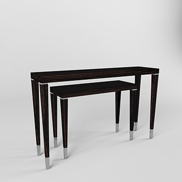 Luxurious Fendi Dedalo Console 3D model image 1 