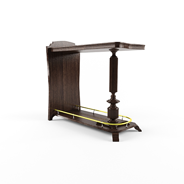 Marquis Billiard Bar Counter 3D model image 1 