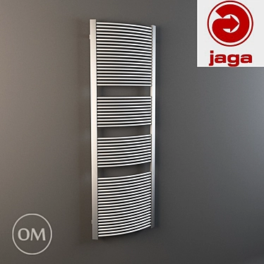 Jaga Accolade 50x153 - Sleek and Stylish Radiator 3D model image 1 