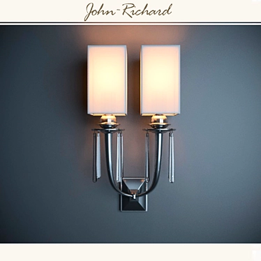  John Richard Designer Wall Sconce 3D model image 1 