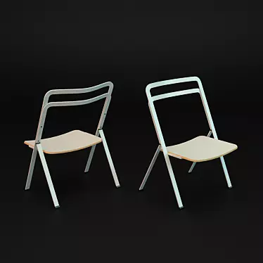 Classic Italian Clio Chair: Graceful Elegance 3D model image 1 