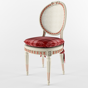 Elegant Vittorio Grifoni Chair 3D model image 1 