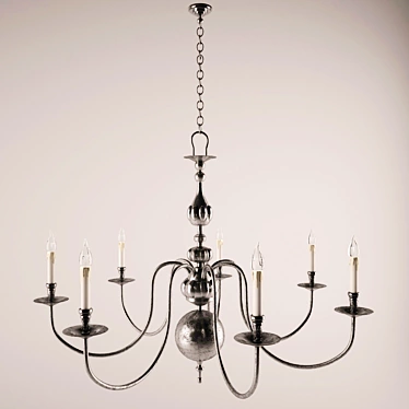 Vintage Shato Lamp 3D model image 1 