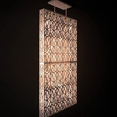 Elegant Vertical Arabesque VG 3D model image 1 