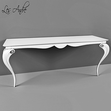 Modern Console Table: Les Andre STYLE 1258 3D model image 1 