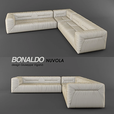 Luxurious Nuvola Sofa 3D model image 1 