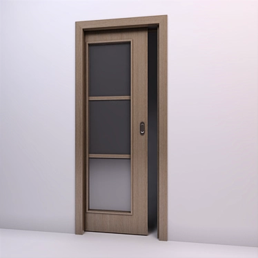 Philippe Door'e: Stylish and Functional Door Pencil Case 3D model image 1 