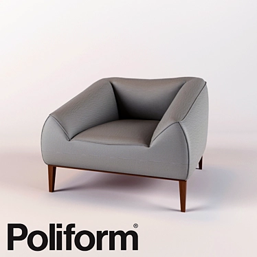 Luxurious Comfort: Polifrom Carmel 3D model image 1 