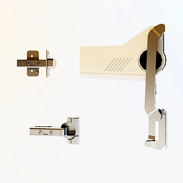 Blum Hardware: Hinges, Plates, Aventos 3D model image 1 