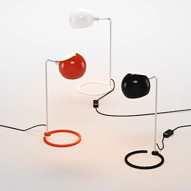 Boi Desk Lamp: Modern Minimalist Design 3D model image 1 