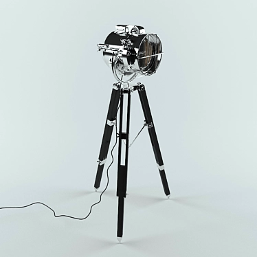 Elegant Eichholtz Atlantic Lamp 3D model image 1 