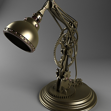 "Vintage Industrial" Table Lamp 3D model image 1 