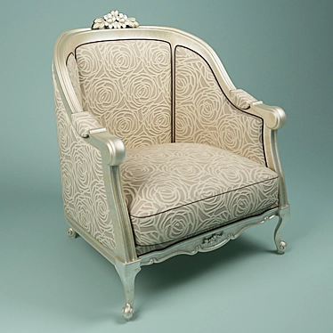 Graffiti-inspired Piermaria Etro Chair 3D model image 1 