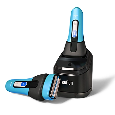 CoolTec Electric Shaver: Ultimate Grooming Experience 3D model image 1 