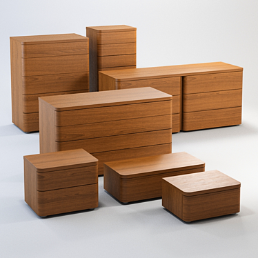 TOMASELLA Dolcevita 7-Piece Furniture Set 3D model image 1 