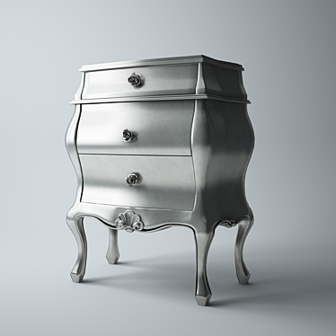 Graffiti Collection Curbstone 3D model image 1 