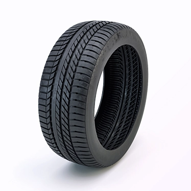 Premium Car Tire 3D model image 1 