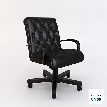 Elegant Royal Chair: D-80 3D model image 1 