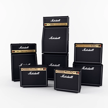 Powerful Marshall JVM Series 3D model image 1 