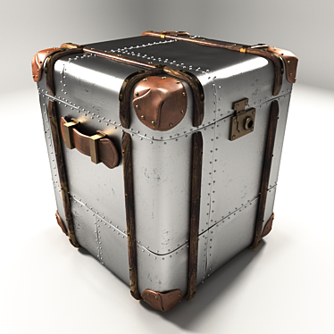 Richards' Big Hinged Chest 3D model image 1 