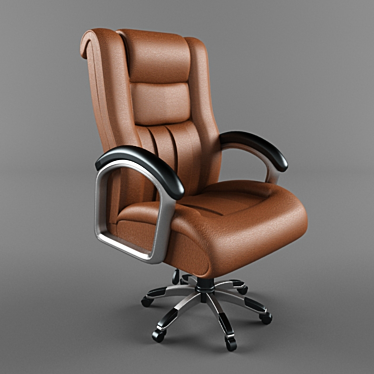 Comfortable seating for relaxation 3D model image 1 