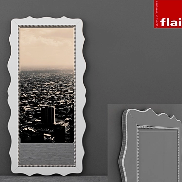 Reflected Elegance: "Flai" Mirrored Design 3D model image 1 
