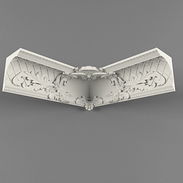 Corner Crown: Seamless Elegance 3D model image 1 