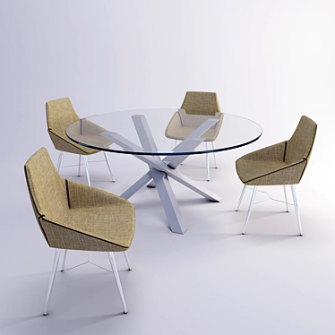 Acerbis table + chairs