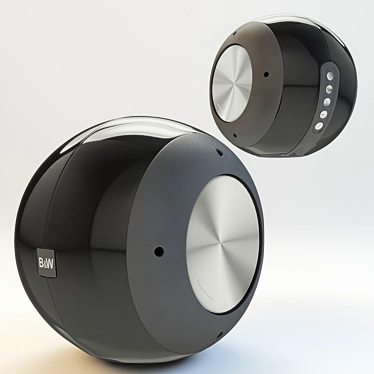 Deep Bass Bliss: Bowers&Wilkins PV1 Black 3D model image 1 