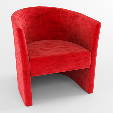 San Remo Modern Chair 3D model image 1 
