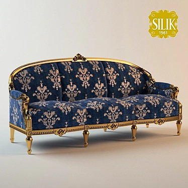 Silik Eros 3-Seat Sofa | Contemporary Design 3D model image 1 