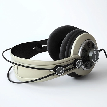 AKG K242 HD: Legendary Home Studio Headphones 3D model image 1 