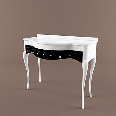 Luxury Capitonne Drawers: IL TEMPO Collection 3D model image 1 