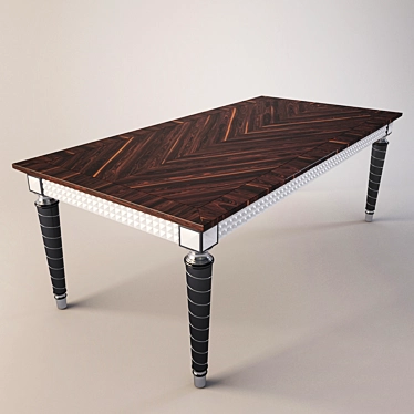 Effe Studio Kristall Table 3D model image 1 