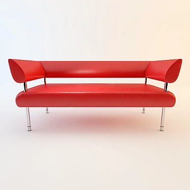 Comfortable Santiago Sofa 3D model image 1 