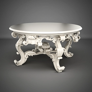 Large round palazzo capponi centre table