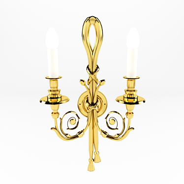 Elegant Sevilla Sconce 3D model image 1 