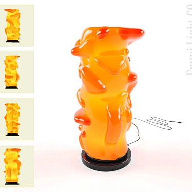 Lava Fusion Floor Lamp 3D model image 1 