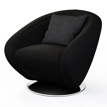 Kiss Armchair: Elegant and Comfortable 3D model image 1 