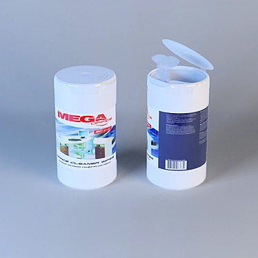 Mega Office Napkins: Stylish and Convenient 3D model image 1 
