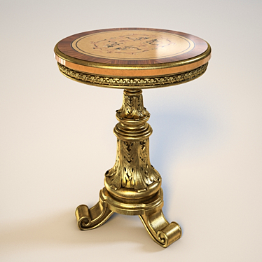 Luxury Coffee Table | Versailles Collection 3D model image 1 