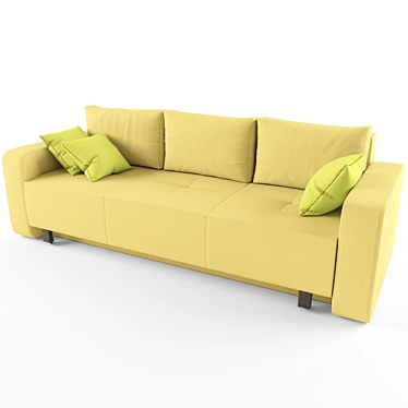 Ukrainian Gagarin Astra Sofa 3D model image 1 