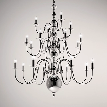Olanda Zonca Pendant Light 3D model image 1 