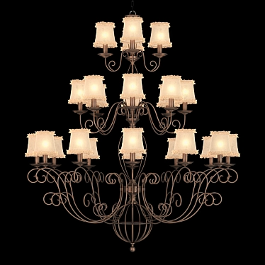 Elegant Perla Zonca Pendant 3D model image 1 