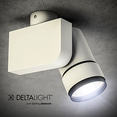 DeltaLight HIC-50: 50W Metal Light Booster 3D model image 1 