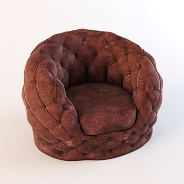 Nuvola Mantellassi Casa Gioiello Armchair: Elegant Comfort in 125x105x80 Dimensions 3D model image 1 