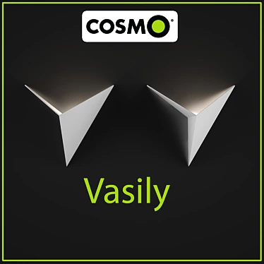 Cosmo Vasily: Elegant 25.5cm Diameter 3D model image 1 